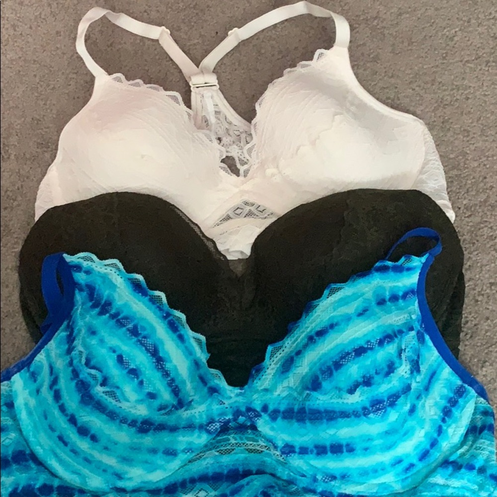 Pink by Victoria’s Secret wired bralettes